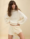 NEW Aerie Cotton Mockneck Sweater (S)