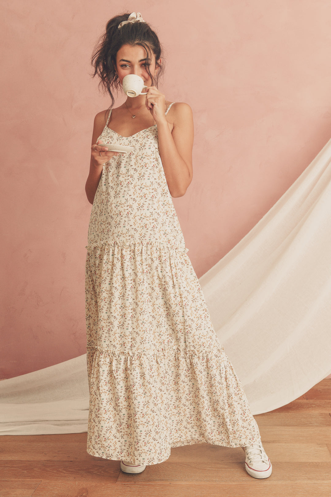 Hayden Floral Maxi Dress (2X)