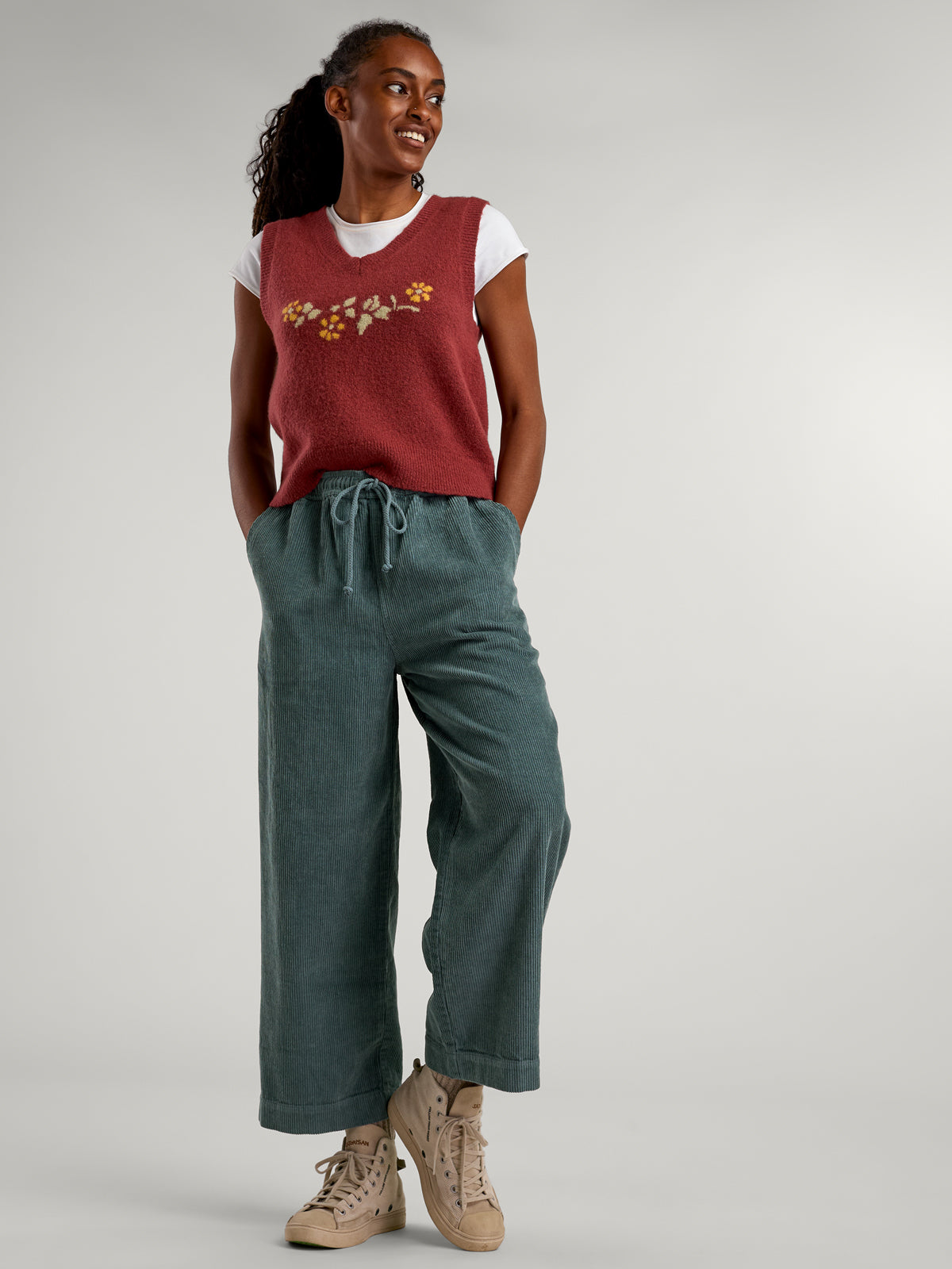 Toad & Co Corduroy Pull On Pants (S)