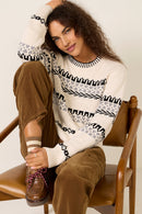 Z Supply Fairisle Crewneck Sweater (M)