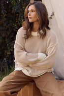 Oversized Cozy Chenille Sweater (S)