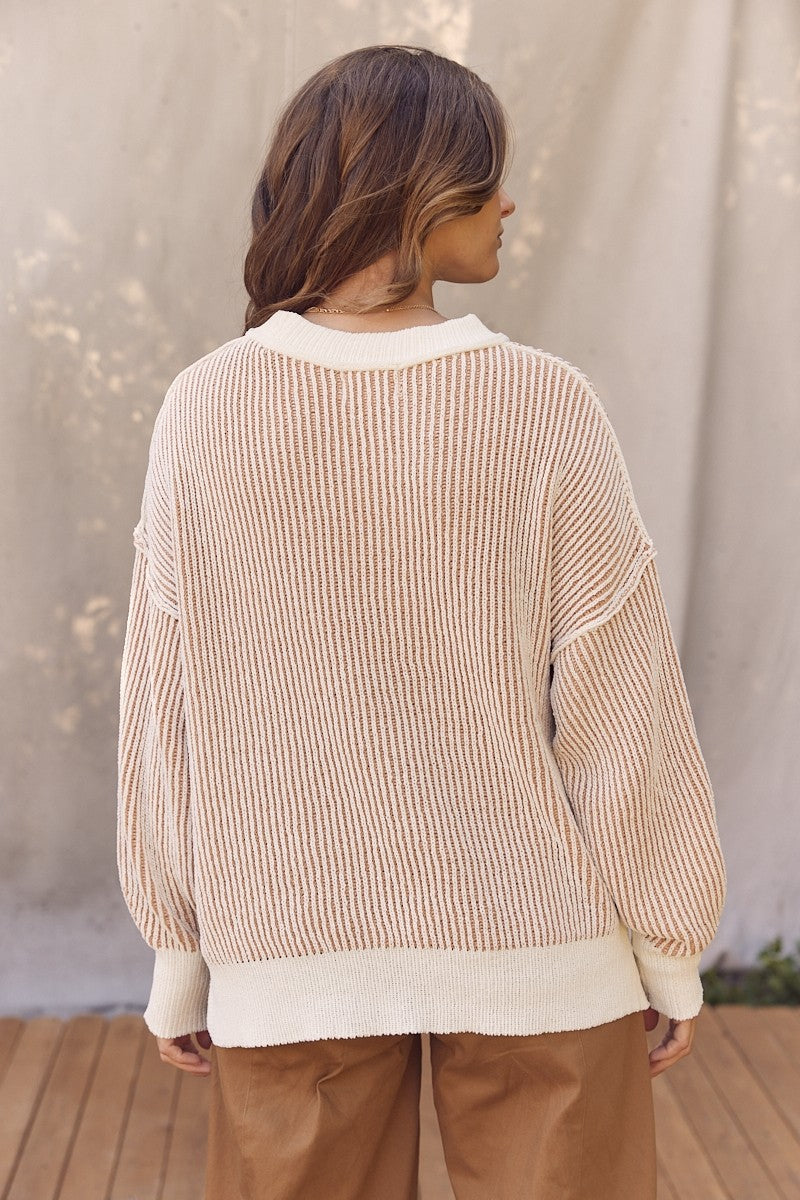 Oversized Cozy Chenille Sweater (S)