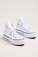 Converse White Platform Sneakers (8.5)