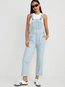 NEW Light Wash Denim Overalls (0)