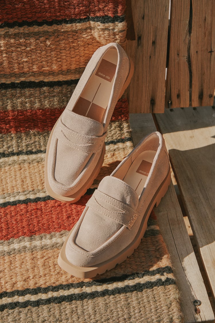 Dolce Vita Suede Loafers (8)