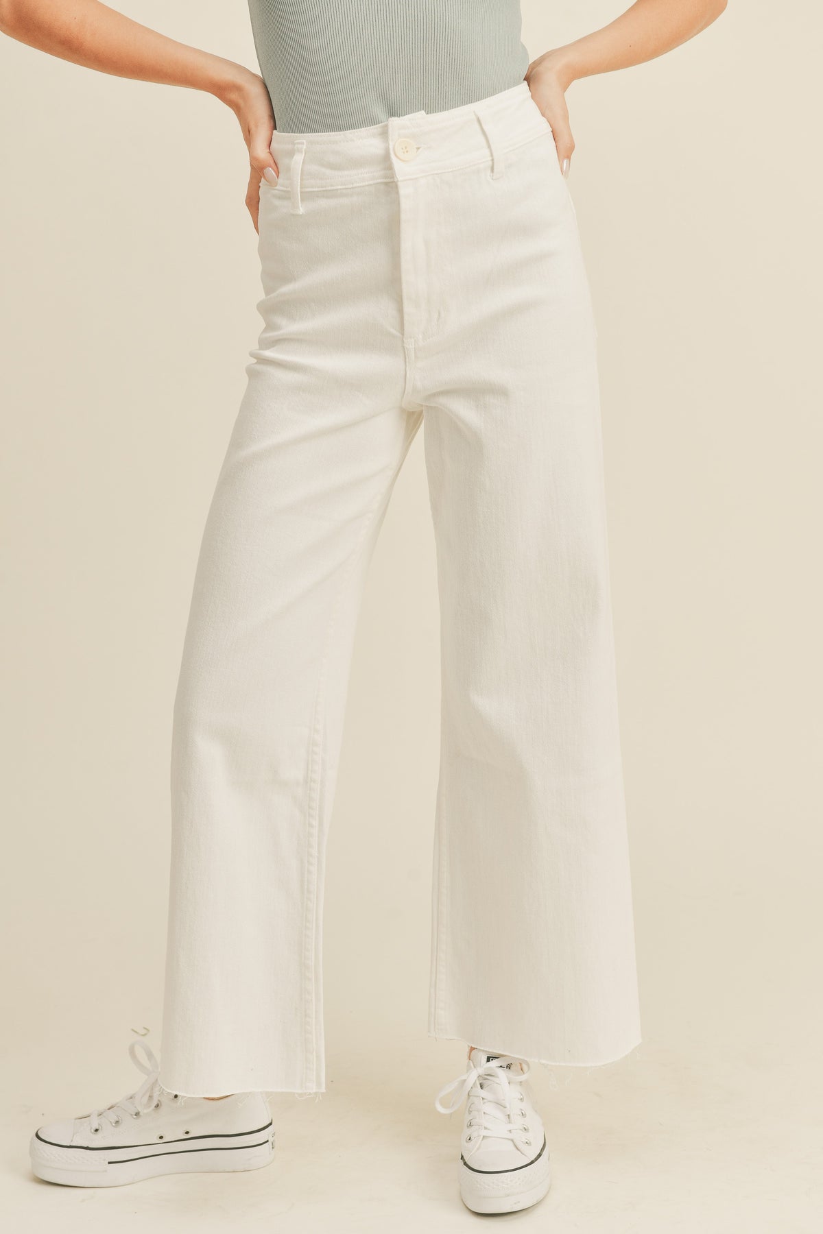 Miou Muse Wide Leg Jeans (S)