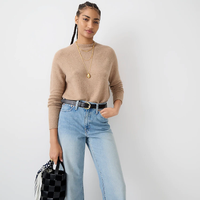J.Crew Mockneck Wool Alpaca Sweater (XS)