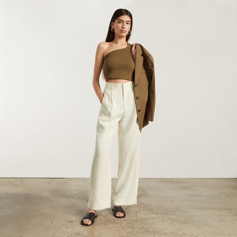 Everlane Linen Wide Leg Pants (6)