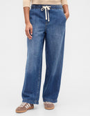 Gap Wide Leg Drawstring Jeans (M)