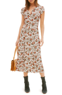 Reformation Floral Button Up Dress (8)