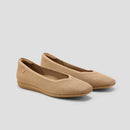 Vivaia Square Toe Rib Flats (10.5)