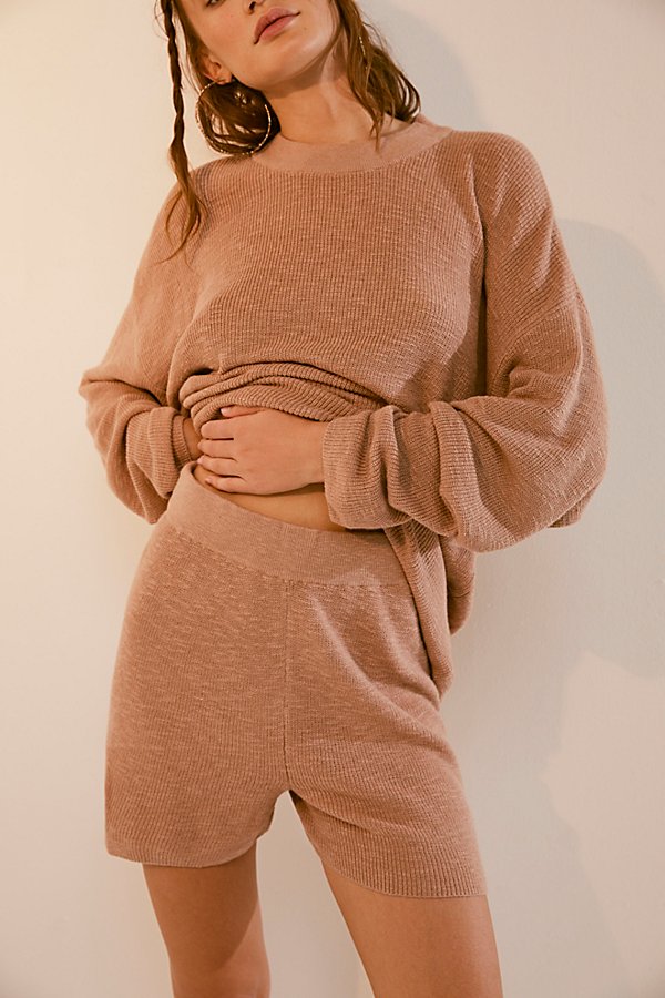 Free People Beach Knit Shorts (S)