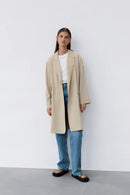 Zara Lightweight Overcoat (M)