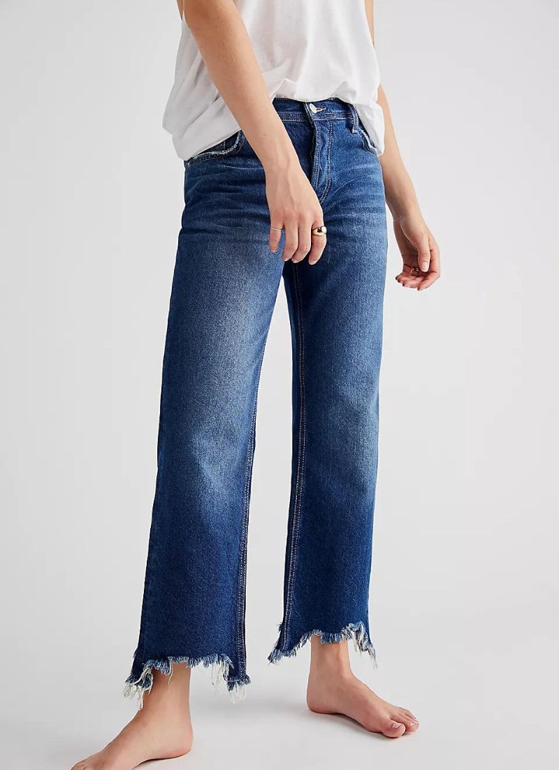 Free People Straight Jeans (28)