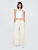 Gap Ecru Horseshoe Easy Jeans (XL)