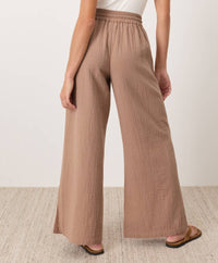 Pact Organic Cotton Wide Leg Pants (M)