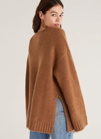 Z Supply Brown Oversized Sweater (L)