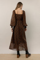 NEW Bohme Floral Midi Dress (L)