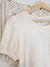 Load image into Gallery viewer, Madewell Puff Sleeve Tee (XS)
