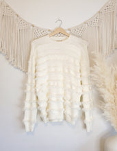 Load image into Gallery viewer, NEW Boutique Fringe Sweater (S/M)
