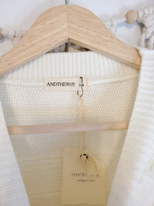 NEW Boutique Fringe Sweater (S/M)