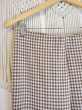 Load image into Gallery viewer, Gingham Kick Flare Pants (M)
