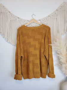 Vintage Chunky Sweater (L)