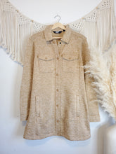 Load image into Gallery viewer, Camel Button Up Shacket (M)
