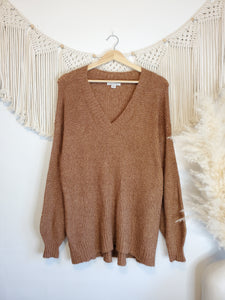 AE Brown Oversized Sweater (XS)
