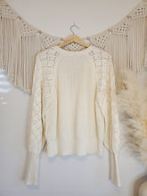 Load image into Gallery viewer, Puff Sleeve Knit Cardi (S)
