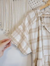 Load image into Gallery viewer, Anthropologie Plaid Babydoll Top (M)
