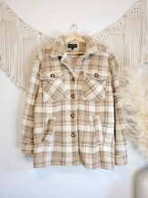 Load image into Gallery viewer, Plaid Sherpa Shacket (S)
