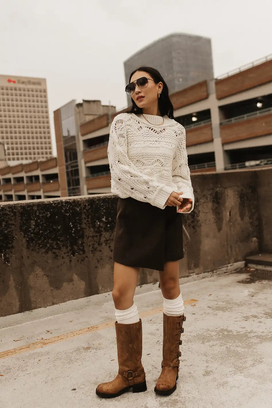 Bohme Chunky Knit Sweater (S)