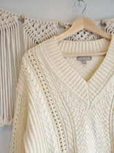 Load image into Gallery viewer, J.Crew Cable Knit Sweater (XS)
