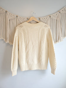 J.Crew Cable Knit Sweater (XS)