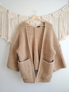 Chunky Knit Relaxed Cardi (L)