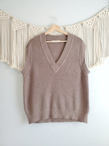 Zara Oversized Sweater Vest (S)