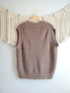 Zara Oversized Sweater Vest (S)