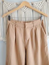 Load image into Gallery viewer, Linen Wide Leg Pants (S)
