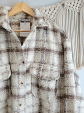 Load image into Gallery viewer, NEW Oversized Plaid Shacket (M)
