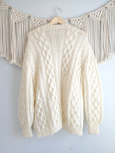 Load image into Gallery viewer, Handmade Chunky Knit Sweater (S/M/L)
