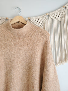 Cozy Oversized Mock Sweater (XXL)
