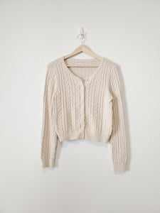 AE Oat Cable Knit Sweater (M)