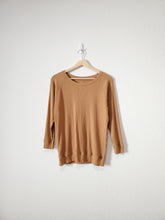 Load image into Gallery viewer, Storq Caramel Ribbed Top (XS/S)
