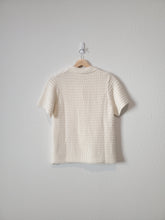 Load image into Gallery viewer, Button Up Sweater Tee (M)
