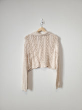 Load image into Gallery viewer, NEW Crochet Crop Knit (S)
