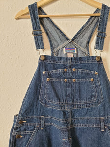 Vintage Relaxed Denim Overalls (XL)