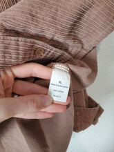 Load image into Gallery viewer, Brown Cord Button Up (XL)
