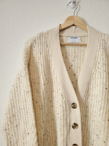 Chunky Speckled Cardigan (M)