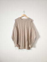 Load image into Gallery viewer, Vintage Textured Cotton Sweater (L)
